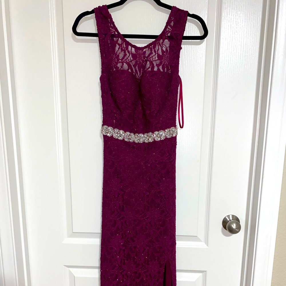 Magenta evening gown from Windsor